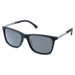 Okulary przeciwsłoneczne z polaryzacją czarne nerdy - PolarZONE 760-1M