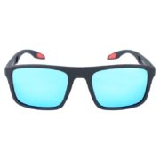 Okulary przeciwsłoneczne z polaryzacją niebieskie lustrzane nerdy - PolarZONE 855-10 - obrazek 2