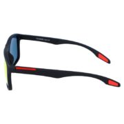 Okulary przeciwsłoneczne z polaryzacją czerwone lustrzne nerdy - PolarZONE 855-8 - obrazek 3