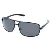 Okulary przeciwsłoneczne męskie z polaryzacją czarne - PolarZONE 14-1