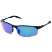 Okulary przeciwsłoneczne męskie z polaryzacją zielone lustrzane - PolarZONE 104-11