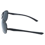 Okulary przeciwsłoneczne męskie z polaryzacją czarne pilotki - PolarZONE 73-1 - obrazek 3