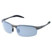 Okulary przeciwsłoneczne męskie z polaryzacją srebrne lustrzane - PolarZONE 104-4