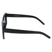 Okulary przeciwsłoneczne damskie z polaryzacją czarne prostokątne - PolarZONE 899-1 - obrazek 3