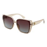 Okulary przeciwsłoneczne damskie z polaryzacją kocie brązowe - PolarZONE 926-15