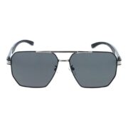 Okulary przeciwsłoneczne męskie z polaryzacją czarne - PolarZONE 120-4 - obrazek 2