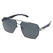 Okulary przeciwsłoneczne męskie z polaryzacją czarne - PolarZONE 120-4