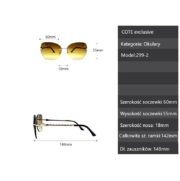 okulary przeciwsłoneczne damskie kocie