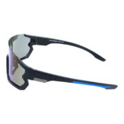 Okulary rowerowe do biegania sportowe przeciwsłoneczne z polaryzacją niebieskie lustrzane - PolarZONE 453-10 - obrazek 3