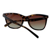 Okulary przeciwsłoneczne damskie z polaryzacją brązowe nerdy - PolarZONE 948-13 - obrazek 4