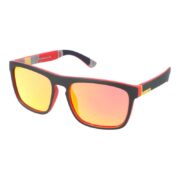 Okulary przeciwsłoneczne z polaryzacją czerwone lustrzane - PolarZONE 986-8