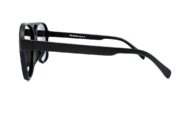 Okulary przeciwsłoneczne męskie z polaryzacją czarne duże