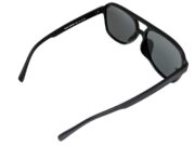 Okulary przeciwsłoneczne męskie z polaryzacją czarne duże