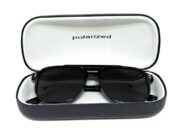 Okulary przeciwsłoneczne męskie z polaryzacją czarne