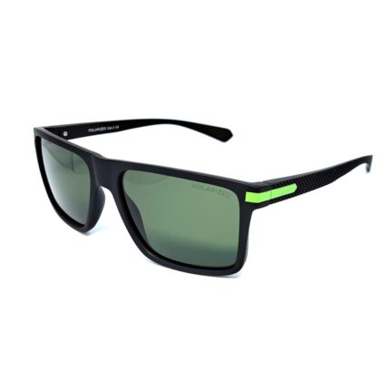 Okulary przeciwsłoneczne z polaryzacją zielone nerdy