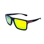 Okulary przeciwsłoneczne z polaryzacją czerwone lustrzanki nerdy