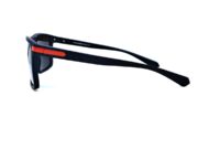 Okulary przeciwsłoneczne z polaryzacją czerwone lustrzanki nerdy