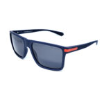 Okulary przeciwsłoneczne z polaryzacją czarne nerdy