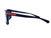 Okulary przeciwsłoneczne z polaryzacją czarne nerdy