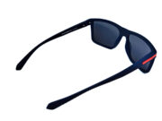 Okulary przeciwsłoneczne z polaryzacją czarne nerdy