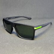 Okulary przeciwsłoneczne z polaryzacją zielone nerdy