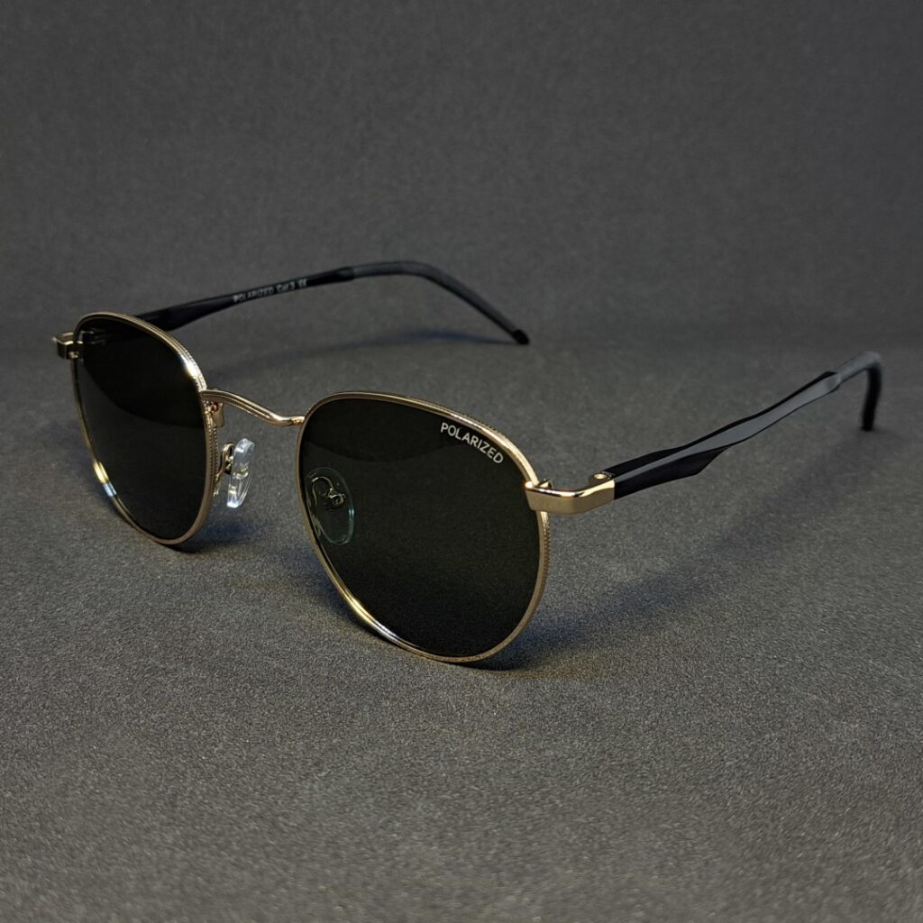 Okulary przeciwsłoneczne z polaryzacją zielone lenonki