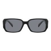 Okulary przeciwsłoneczne damskie z polaryzacją czarne retro