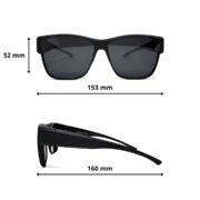 Okulary przeciwsłoneczne nakładane na korekcyjne z polaryzacją - PolarZONE 01-1M - obrazek 10