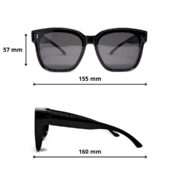 Okulary przeciwsłoneczne nakładane na korekcyjne z polaryzacją - PolarZONE 02-1 - obrazek 10