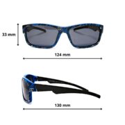 Okulary przeciwsłoneczne z polaryzacją dla dzieci chłopięce - PolarZONE 24-1 - obrazek 5