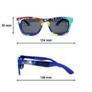 Okulary przeciwsłoneczne z polaryzacją dla dzieci chłopięce - PolarZONE 29-10C - obrazek 5