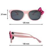 Okulary przeciwsłoneczne z polaryzacją dla dzieci dziewczynki - PolarZONE 45-6 - obrazek 5