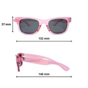 Okulary przeciwsłoneczne z polaryzacją dla dzieci dziewczynki - PolarZONE 47-6J - obrazek 5