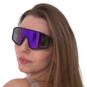 Okulary rowerowe do biegania przeciwsłoneczne polaryzacyjne sportowe - PZ-466-7 - obrazek 3