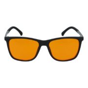 Pomarańczowe okulary blokujące niebieskie światło