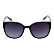 Okulary przeciwsłoneczne damskie z polaryzacją czarne kocie oczy - PZ-901-1 - obrazek 2