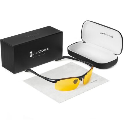 okulary polaryzacyjne rozjaśniające do jazdy nocą