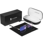 okulary do komputera zerówki męskie