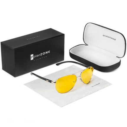 okulary polaryzacyjne rozjaśniające do jazdy nocą