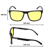 Okulary polaryzacyjne rozjaśniające - PZ-881y-1M - obrazek 4