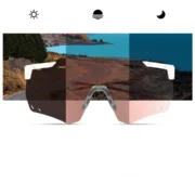 Okulary rowerowe fotochromowe przeciwsłoneczne sportowe