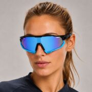 Okulary rowerowe do biegania przeciwsłoneczne polaryzacyjne sportowe - PZ-474-10 - obrazek 2