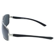 Okulary przeciwsłoneczne męskie z polaryzacją czarne - PolarZONE 14-4 - obrazek 3