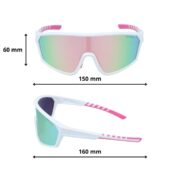 Okulary rowerowe do biegania przeciwsłoneczne polaryzacyjne sportowe - PZ-477-6 - obrazek 4