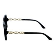 Okulary przeciwsłoneczne damskie z polaryzacją czarne muchy - PZ 1028-1 - obrazek 3