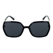 Okulary przeciwsłoneczne damskie z polaryzacją czarne muchy - PZ 1028-1 - obrazek 2