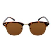 Okulary przeciwsłoneczne z polaryzacją brązowe lenonki - PZ 129-13 - obrazek 2