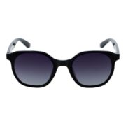 Okulary przeciwsłoneczne damskie z polaryzacją czarne nerdy - PZ 1012-1 - obrazek 2