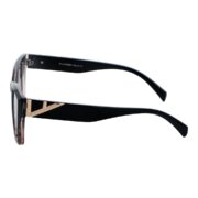 Okulary przeciwsłoneczne damskie z polaryzacją kocie czarno-różowe - PZ 1046-6 - obrazek 6