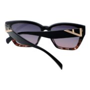 Okulary przeciwsłoneczne damskie z polaryzacją kocie czarno-różowe - PZ 1046-6 - obrazek 5